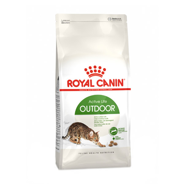kokopet.ir - پتشاپ کوکوپت - petshop kokopet - غذای خشک گربه بالغ خارج خانه رویال کنین - Royal Canin Active Life OUTDOOR Cat Food.فروشگاه حیوانات خانگی کوکوپت kokopet