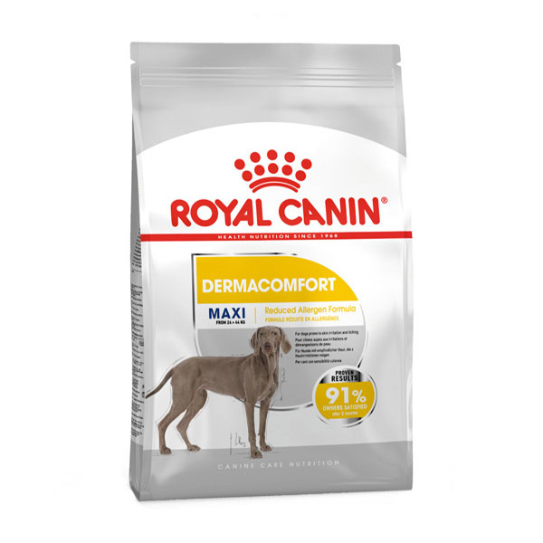 kokopet.ir - پتشاپ کوکوپت - petshop kokopet - غذای سگ بزرگ با پوست حساس رویال کنین - Royal Canin DERMACOMFORT MAXI dog