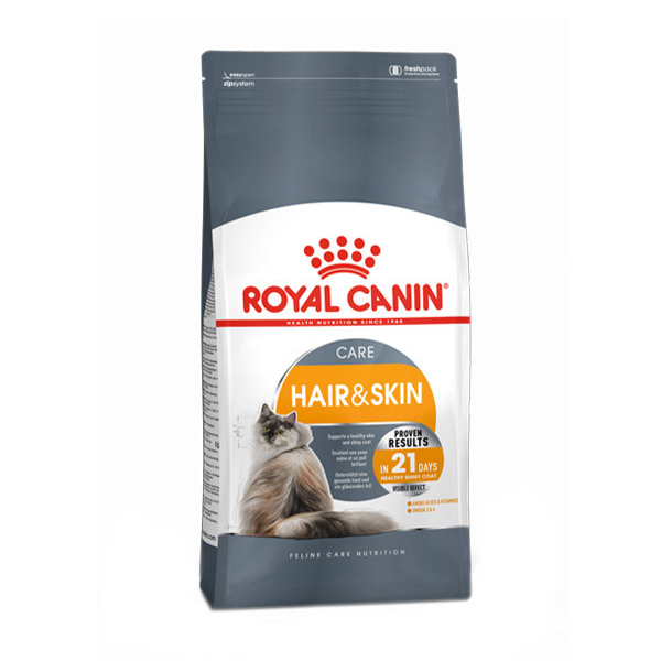 kokopet.ir - پتشاپ کوکوپت - petshop kokopet - غذای مراقبت از پوست و مو رویال کنین - Royal Canin CARE HAIR & SKIN Cat Food.فروشگاه حیوانات خانگی کوکوپت kokopet