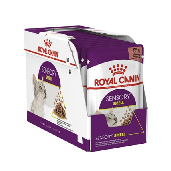 kokopet.ir - پتشاپ کوکوپت - petshop kokopet - پوچ گربه بد غذا حساس به بو رویال کنین - Royal Canin SENSORY SMELL Cat Food Pouch.فروشگاه حیوانات خانگی کوکوپت kokopet