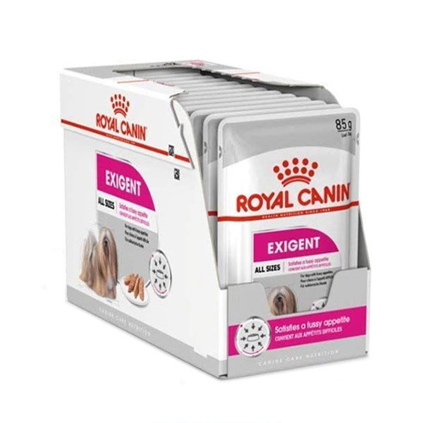 kokopet.ir - پتشاپ کوکوپت - petshop kokopet - پوچ سگ بد غذا رویال کنین - Royal Canin EXIGENT ALL SIZE Pouch