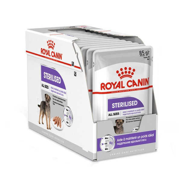 kokopet.ir - پتشاپ کوکوپت - petshop kokopet - پوچ سگ بالغ عقیم شده رویال کنین - Royal Canin STERILISED ALL SIZE Pouch