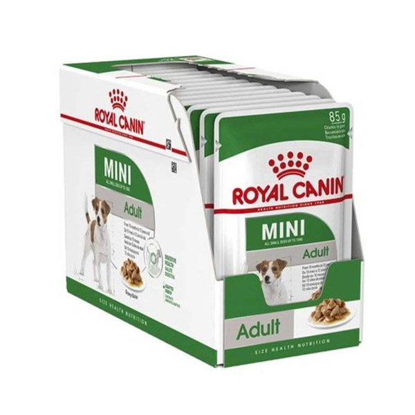kokopet.ir - پتشاپ کوکوپت - petshop kokopet - پوچ سگ بالغ کوچک رویال کنین - Royal Canin MINI ADULT Pouch