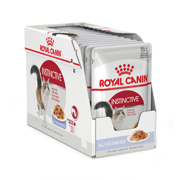 kokopet.ir - پتشاپ کوکوپت - petshop kokopet - پوچ گربه بالغ ژله‌ای رویال کنین - Royal Canin INSTINCTIVE Jelly-Gelatina Cat Food Pouch.فروشگاه حیوانات خانگی کوکوپت kokopet