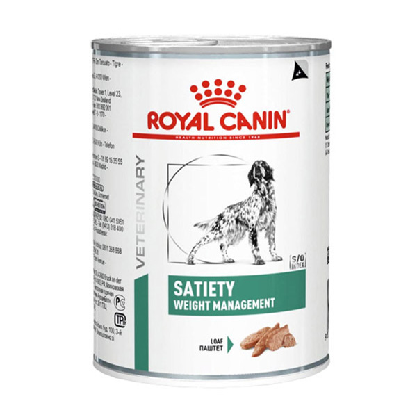 kokopet.ir - پتشاپ کوکوپت - petshop kokopet - کنسرو سگ کاهش وزن رویال کنین - Royal Canin SATIETY WEIGHT MANAGEMENT CANNED FOOD dog