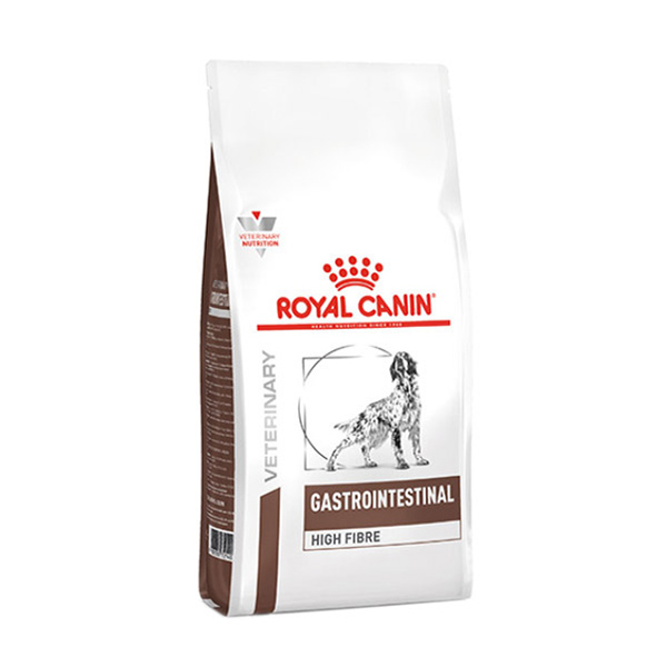 kokopet.ir - پتشاپ کوکوپت - petshop kokopet - غذای سگ درمان گوارشی با فیبر مضاعف رویال کنین - Royal Canin GASTROINTESTINAL HIGH FIBRE dog